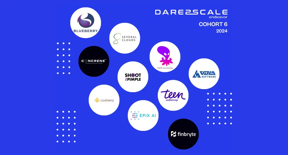 10 компании влизат в програмата за растеж на Endeavor – Dare2Scale 2024