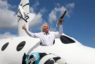 Космически кораб на Virgin Galactic се разби