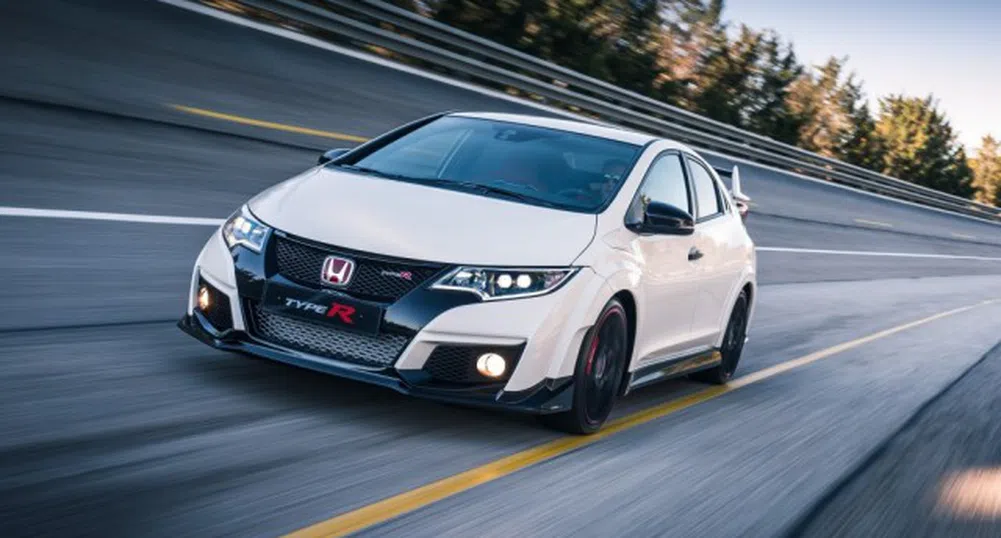 Новата Honda Civic Type R - най-бързият пистов автомобил