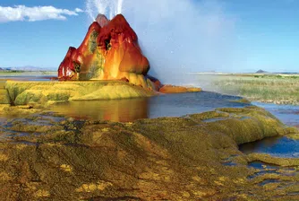 Непопулярни дестинации: Fly Geyser в Невада