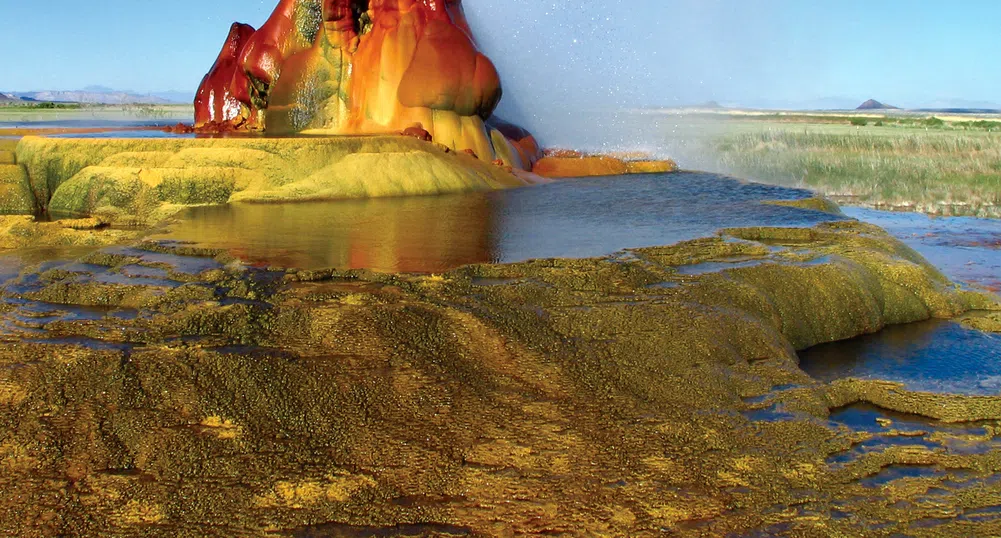 Непопулярни дестинации: Fly Geyser в Невада