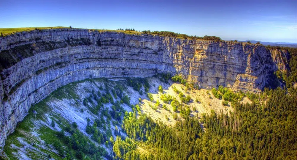 Creux du Van - едно от чудесата на Швейцария