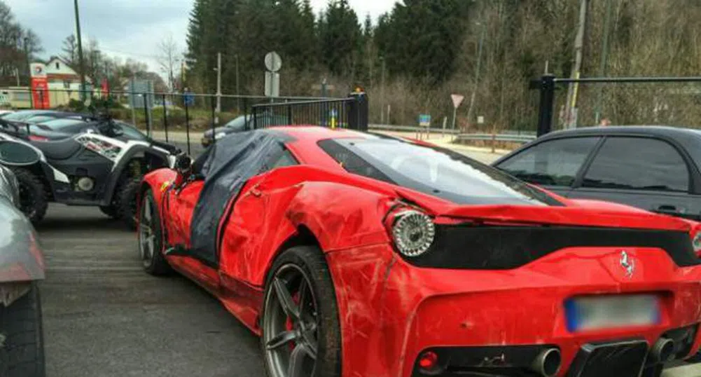 458 Speciale отива за скрап