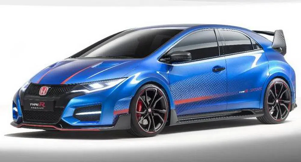 Honda ще представи модела Civic Type-R в Париж