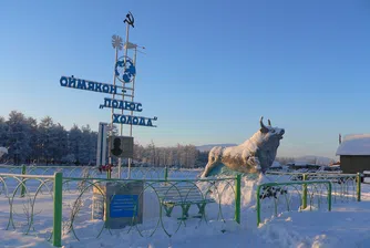 Няколко снимки от най-студеното място в света