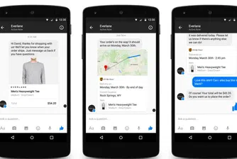 В бъдеще ще можете да си купувате всичко през Facebook Messenger