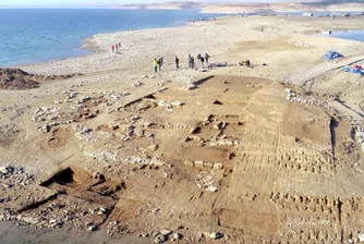 Сушата извади на бял свят чудеса на света, потънали под вода