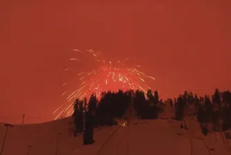 Вижте най-голямата заря в света (видео)