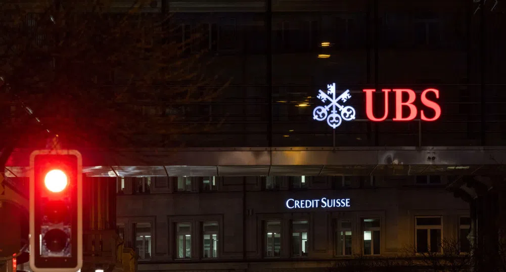 UBS е близо до сделка за поглъщане на Credit Suisse