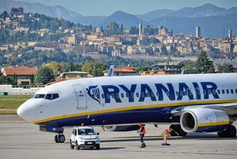 Ryanair обяви рекордна загуба