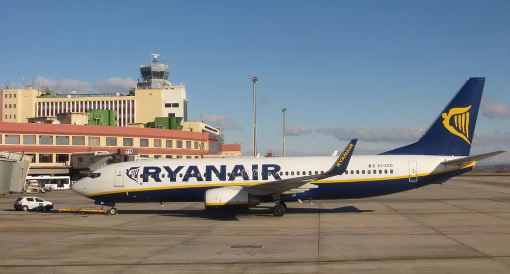 Ryanair в Топ 10 на най-големите замърсители в Европа