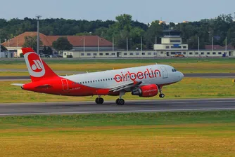 Air Berlin отмени 100 полета, пилоти масово си взеха болничен