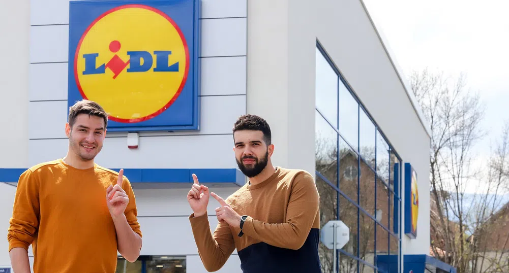 Популярни личности предизвикват бъдещите практиканти на Lidl