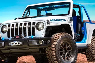 Jeep представи изцяло електрическа концептуална версия на Wrangler