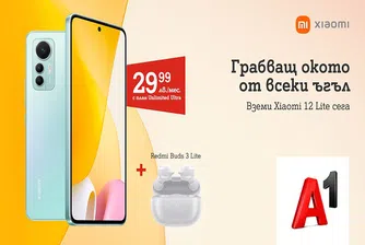 Стил и качество в комплект: Xiaomi 12 Lite и Redmi Buds 3 Lite от A1