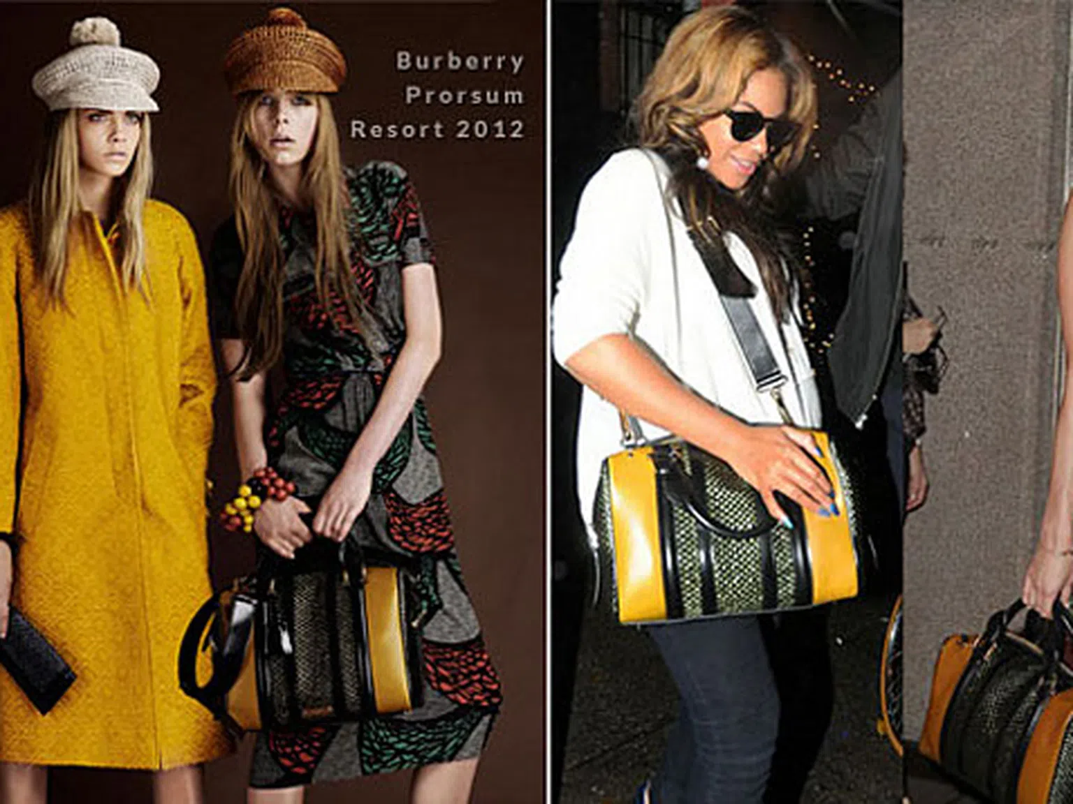 Бионсе и Миранда я обожават... Чантата на Burberry