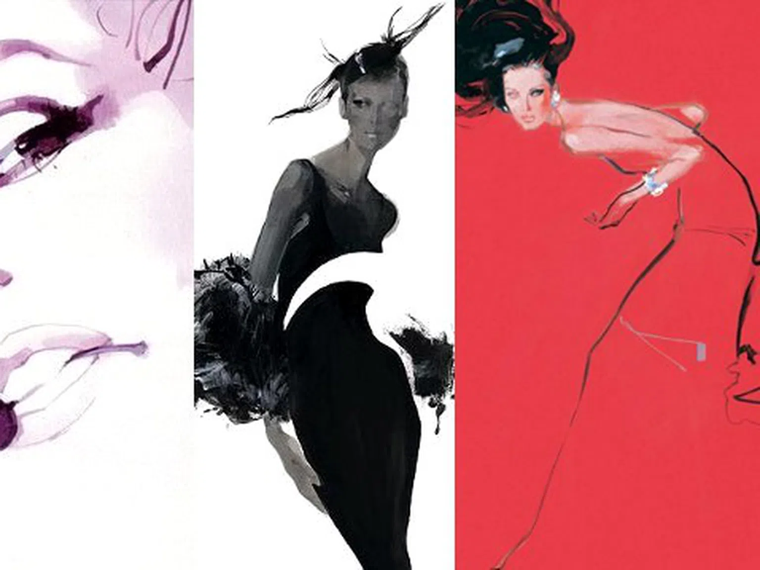 Обожаваме: Модните илюстрации на David Downton