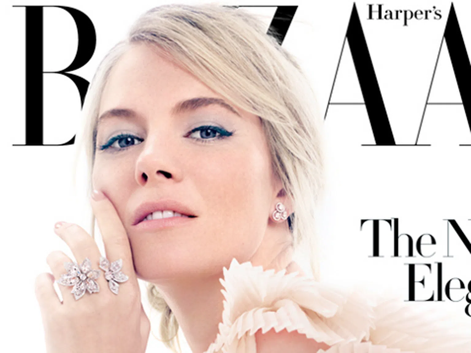 Сиена Милър краси Harper’s Bazaar