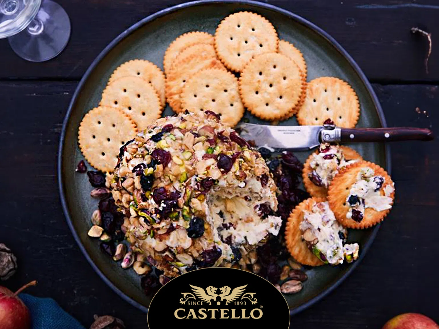 Празничен апетайзър с бри Castello®