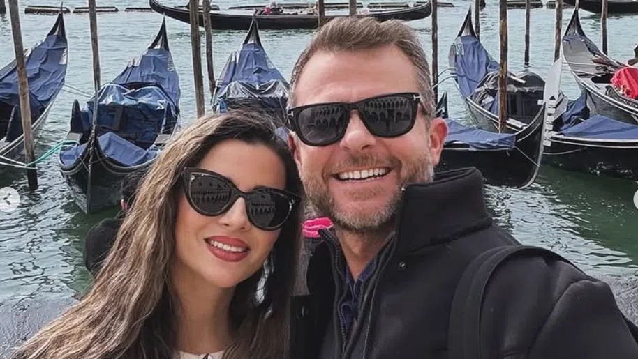 Ненчо и Катрин се любуват на Венеция.