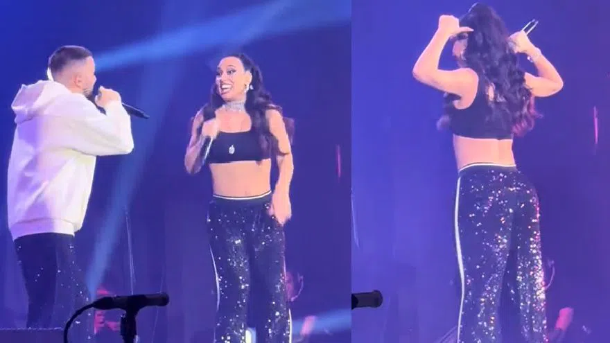 Мария Илиева прави туърк пред феновете на Криско.