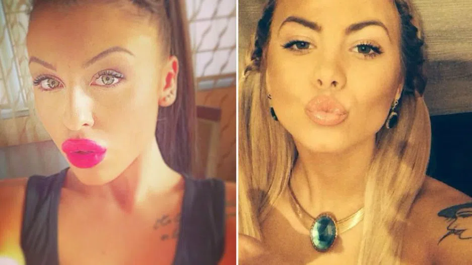 Емили (вляво) като 17-годишна и жертвата й Стела, с която били най-добри приятелки.