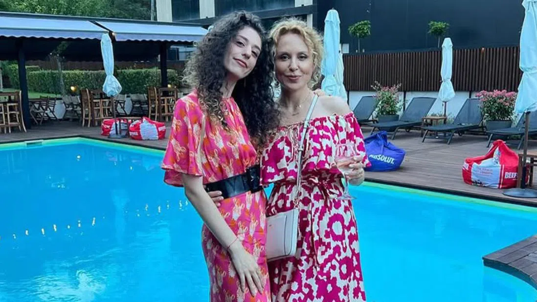 Стефания Колева с дъщеря й Катерина.