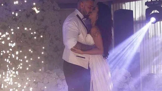 Благой Георгиев и Полина се ожениха в началото на лятото.