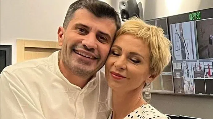 Жоро Игнатов с водещата Нана.