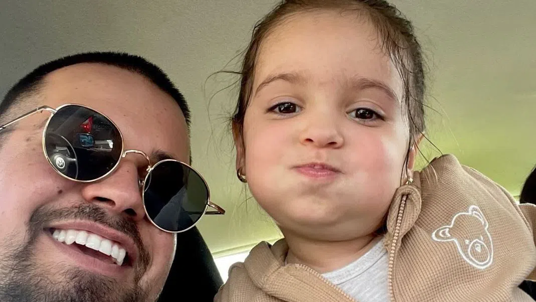 Даниел и дъщеря му Галина.