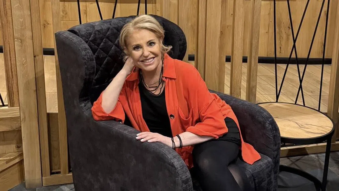 Хилда Казасян винаги е с грим и усмихната.