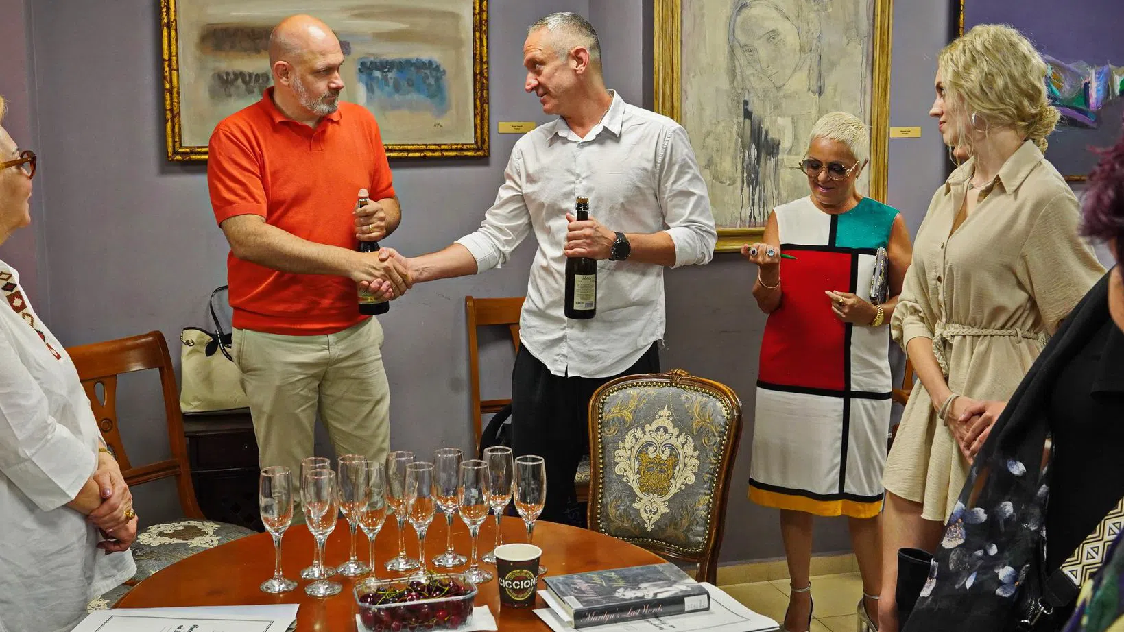 Донков, Кошко и директорът на Народния театър Василев