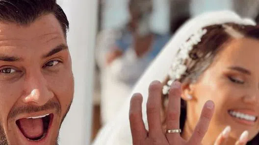 Станислав Иванов на сватбата си