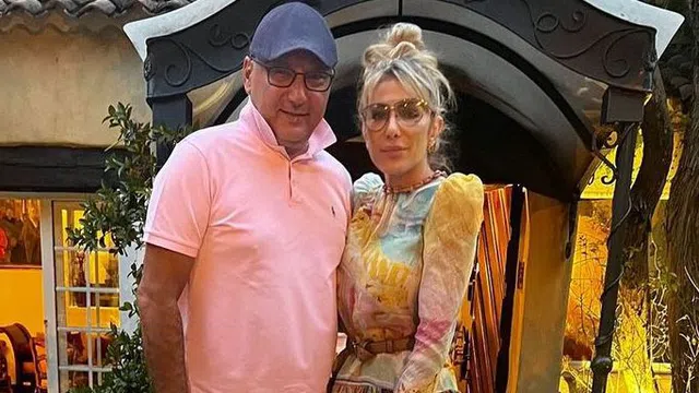 Шеф Иван Манчев и приятелката му Бека по време на почивката.