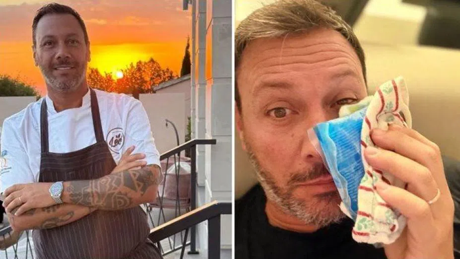 Лео Бианки се бъзика, че жена му го бие.