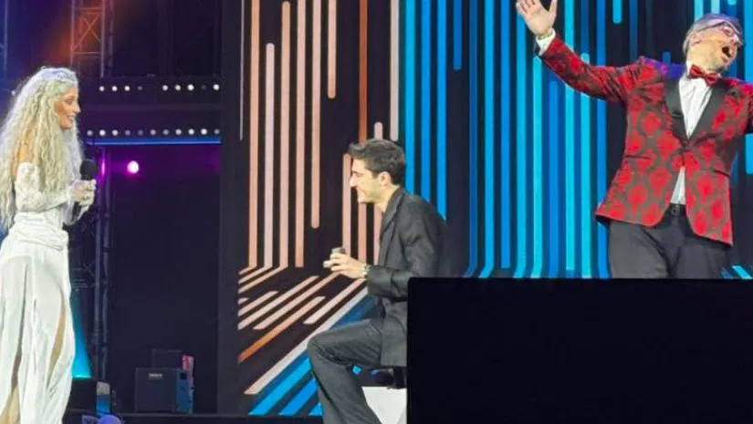 "Хиляди пъти да", отговори Лашкова на приятеля си.