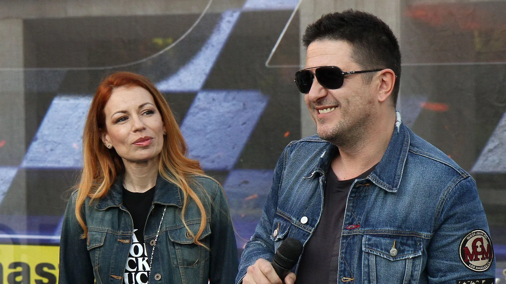 Блатечки и бившата му Катерина.