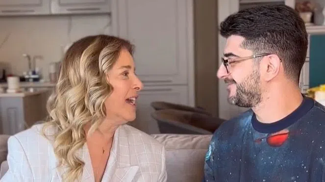 Сашо Кадиев и майка му Катерина Евро.