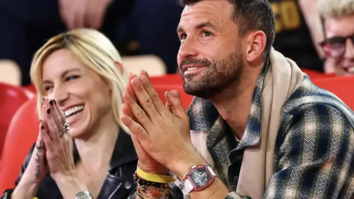 Григор Димитров с нова дама - Фей София.