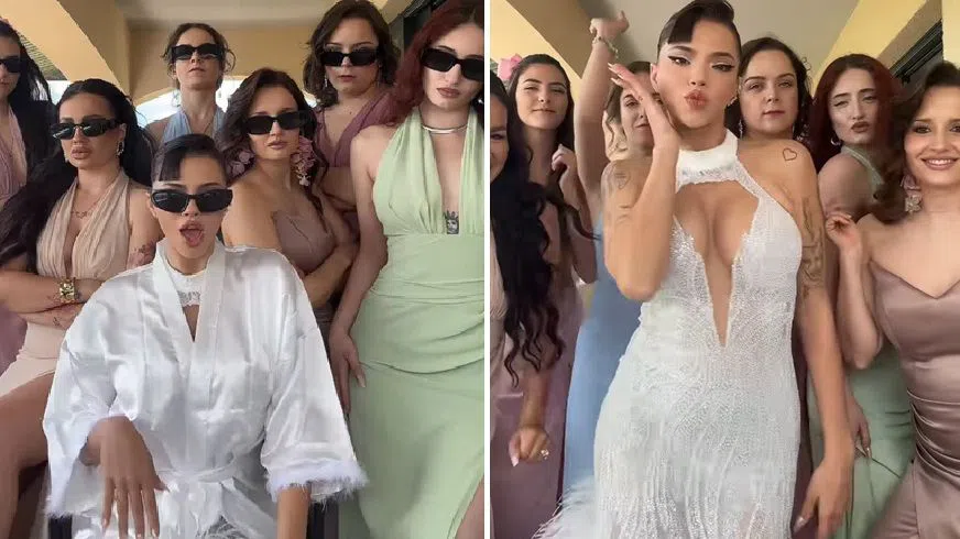 Дара се показа като булка.