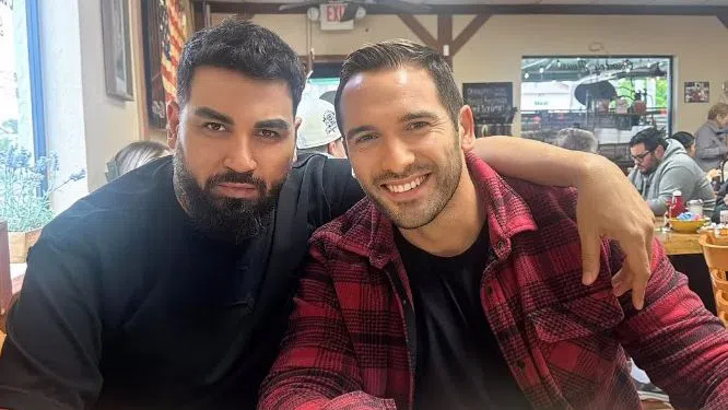 Азис и Стан се видяха зад океана.