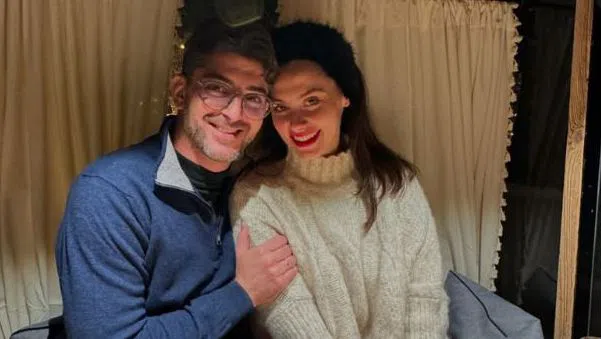 Александър Кадиев и жена му Ивелина