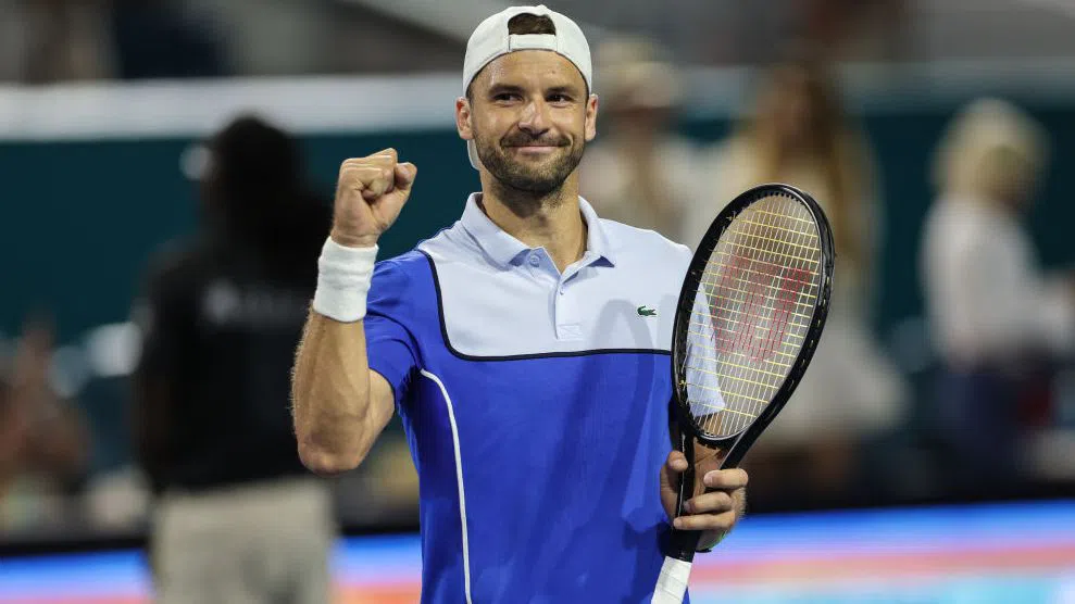 Григор Димитров пак се уреди със супер мацка. Снимка: Getty Images