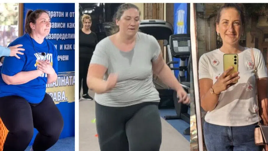 Виолета продължава да тренира редовно и да се храни здравословно.