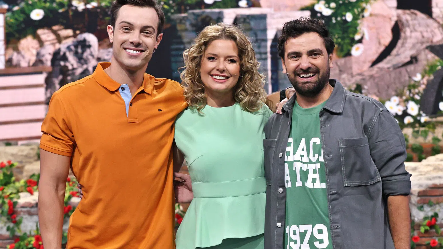 Филип Буков и Стоян Дойчев с Александра Сърчаджиева