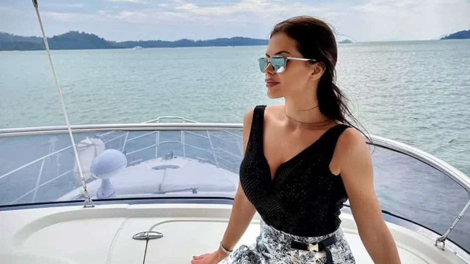 Преслава на яхта в Пукет.