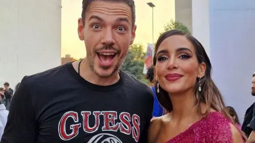 Преди време Даниел се показа с двойничка на бившата си.