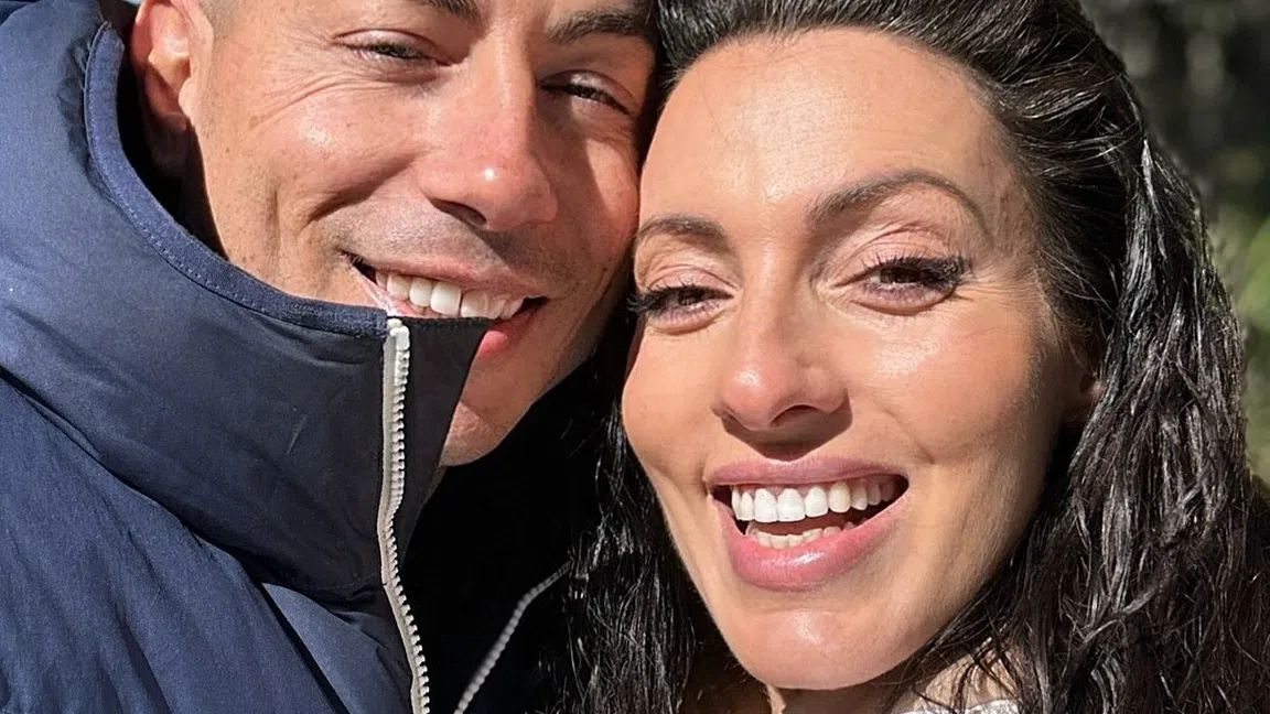 Шампионката по лека атлетика Ивет Лалова и съпругът ѝ Симоне